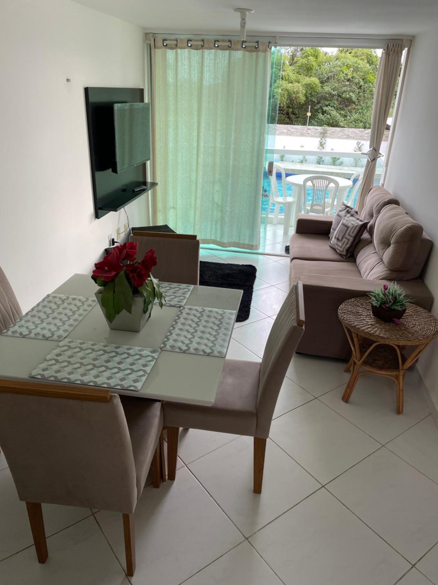Mar E Sol Residencial 2 Quartos C Ar Condicionado,500 Metros Da Praia De Jacuma Appartement Conde  Buitenkant foto
