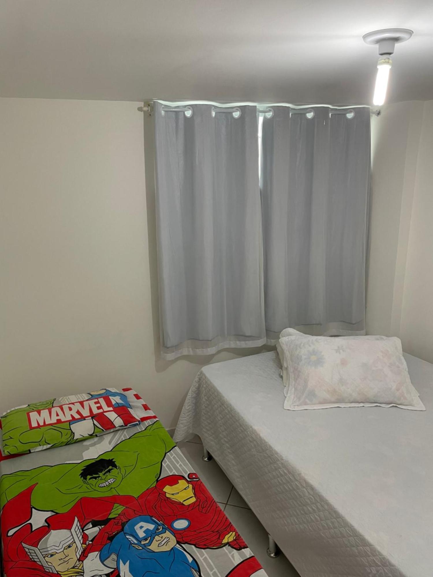 Mar E Sol Residencial 2 Quartos C Ar Condicionado,500 Metros Da Praia De Jacuma Appartement Conde  Buitenkant foto