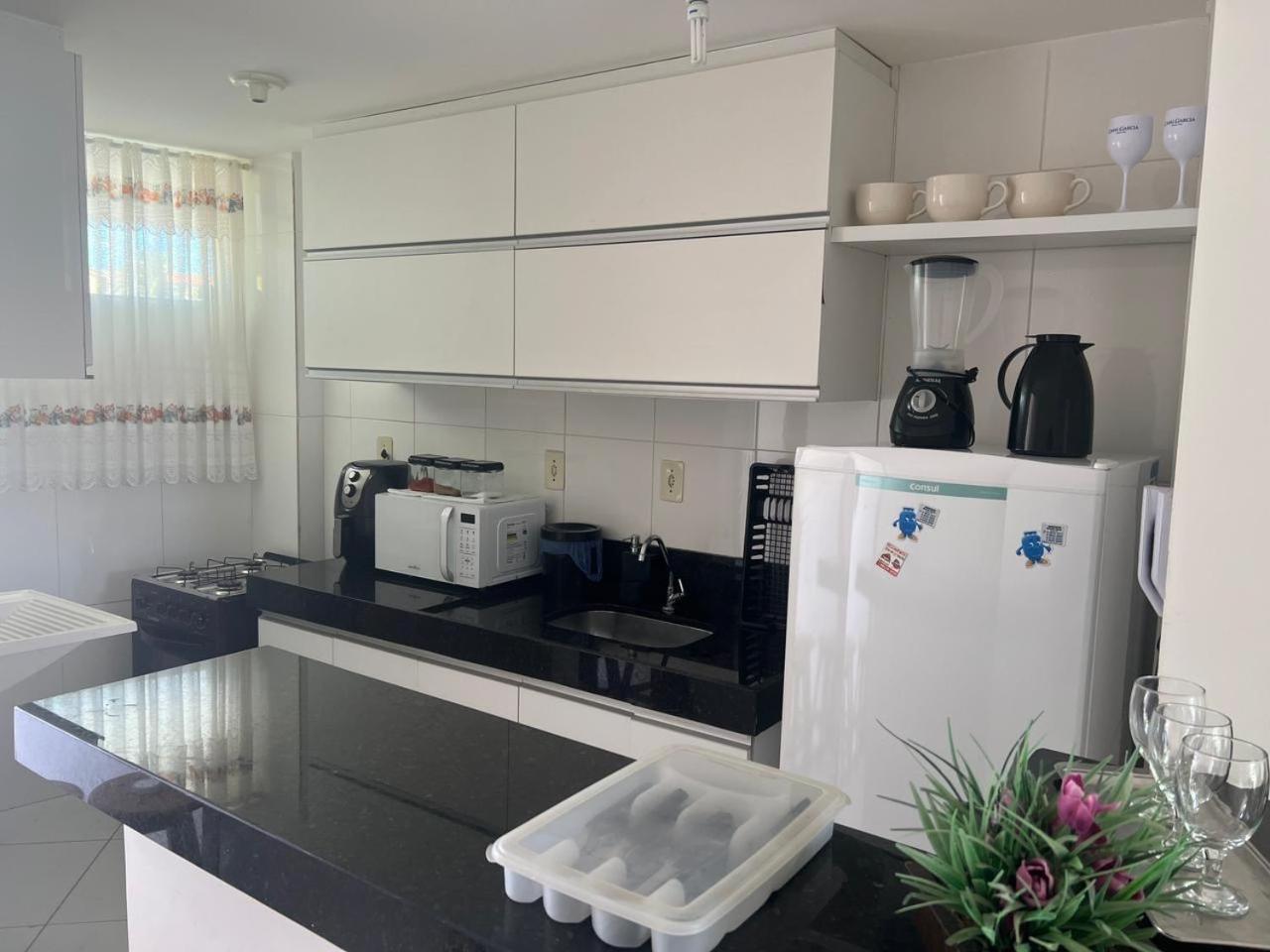 Mar E Sol Residencial 2 Quartos C Ar Condicionado,500 Metros Da Praia De Jacuma Appartement Conde  Buitenkant foto