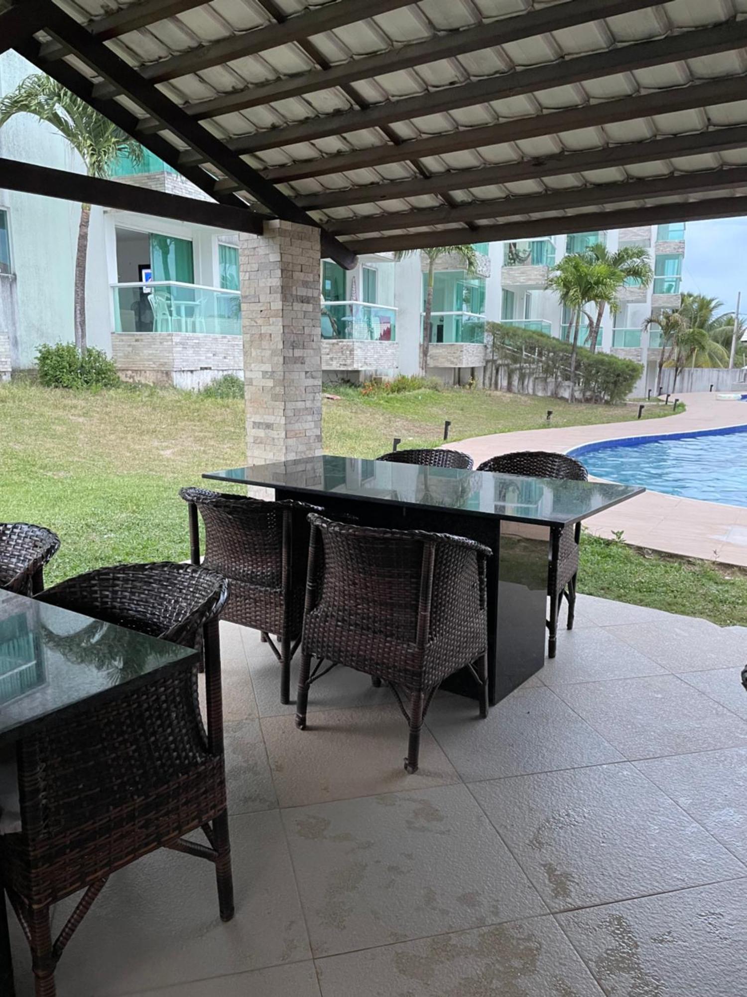 Mar E Sol Residencial 2 Quartos C Ar Condicionado,500 Metros Da Praia De Jacuma Appartement Conde  Buitenkant foto